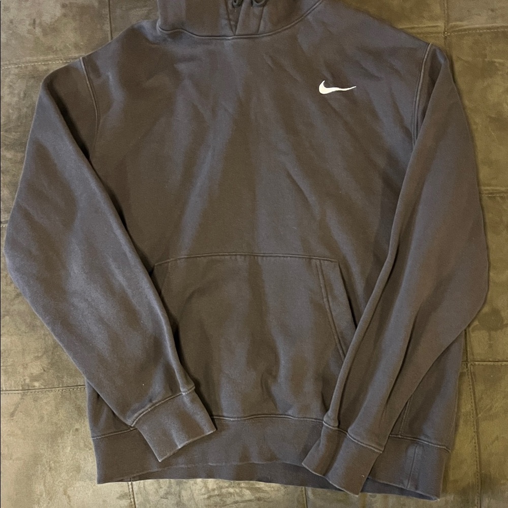 Nike Charcoal Sweatshirt with White Swoosh